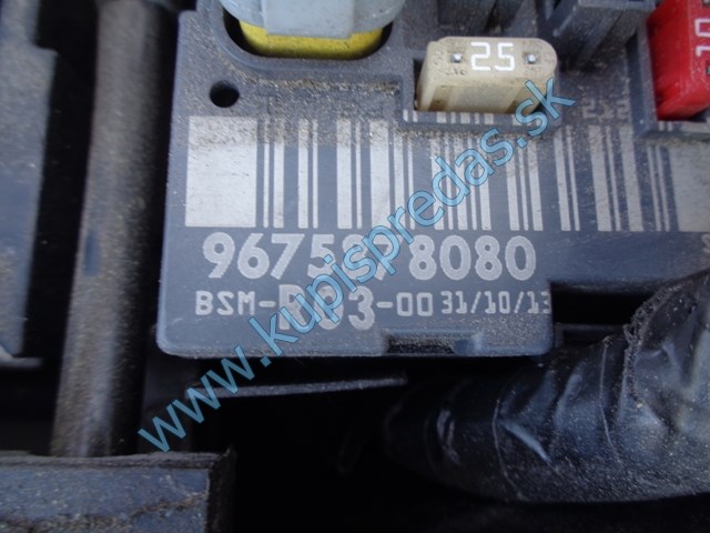 poistková skrinka na fiat scudo 2,0jtd, 9675878080